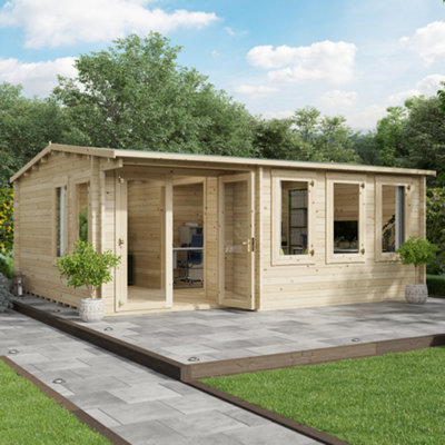 Billyoh Kent Garden Office (5.5M X 5M) - 44mm