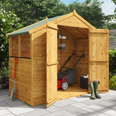 Billyoh Master Tongue And Groove Apex Wooden Shed - 4X8 - Windowed