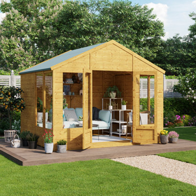 Billyoh Holly Tongue And Groove Apex Summerhouse - 8X10