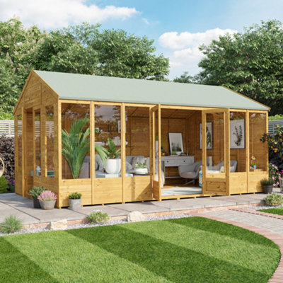 Billyoh Tessa Tongue And Groove Reverse Apex Summerhouse - 16X10