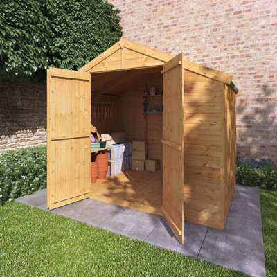 Billyoh Master Tongue And Groove Apex Wooden Shed - 6X8 - Windowless