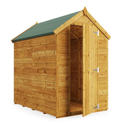 Billyoh Storer Tongue And Groove Apex Wooden Shed - 6X4