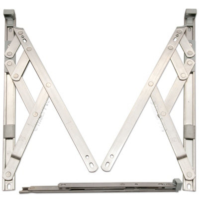 Securistyle Defender Standard Friction Hinge (Top Hung)8"13mm from B&Q