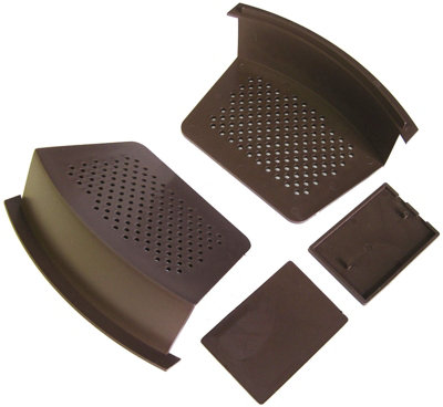 Easy-Trim Easyverge U Eaves Starter PackBrown from B&Q