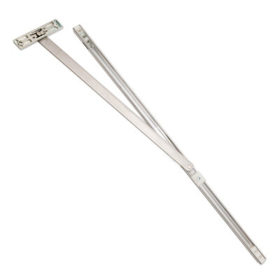 B&Q Ifi Sabre 53Sho500Ss 500mm Stainless Steel Door Restrictor (4 Pack)