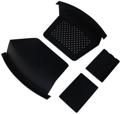 Easy-Trim Easyverge U Eaves Starter PackBlack from B&Q