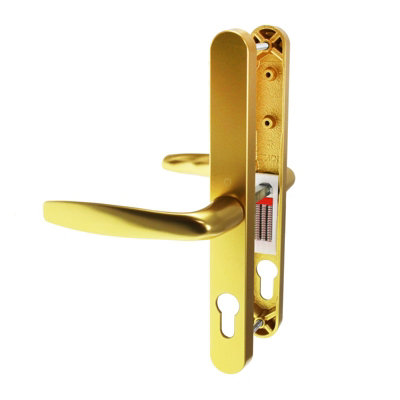 Hoppe Brugge (68Pz) Lever/lever Door Handle SetGold (Anodised) from B&Q