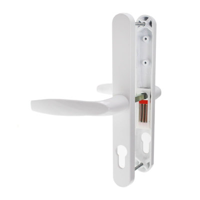Hoppe Brugge (68Pz) Lever/lever Door Handle SetWhite from B&Q
