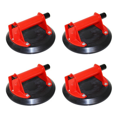 Window Ware Xpert 8" Vacuum Glass Suction Lifter (4 Pack) from B&Q