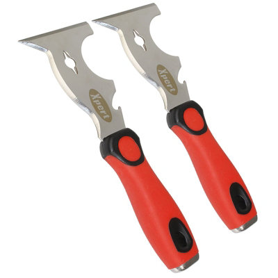 Window Ware Xpert 10-In-1 Multi-Tool Scraper (2 Pack) from B&Q