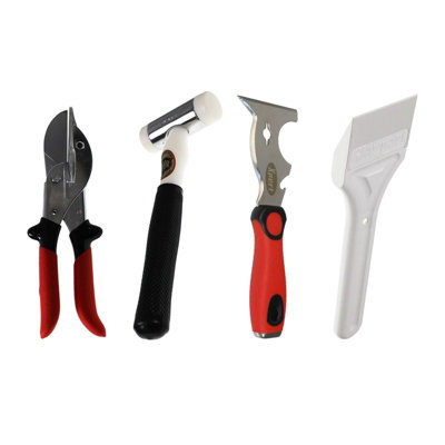 Window Ware HammerMulti-Cutting ToolShovel & Professional ShearGlazing Tool Kit from B&Q