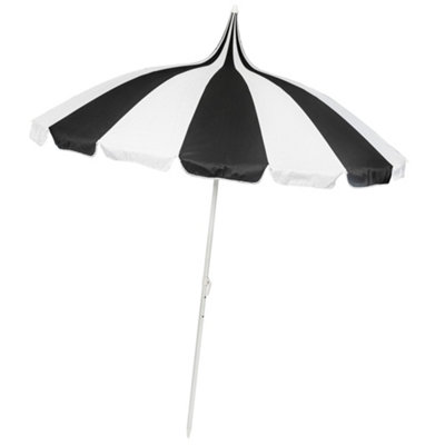 Soake Garden Pagoda ParasolBlack & White from B&Q