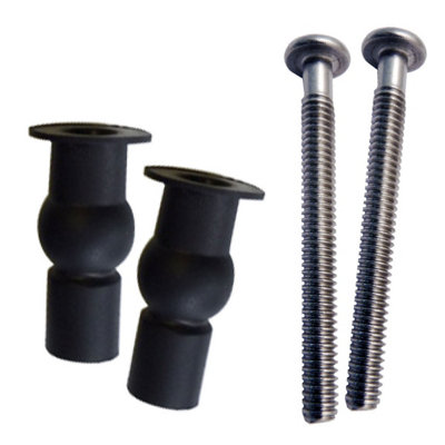 Euroshowers 2 Pack Top Fixing Toilet Seat Grommet Set