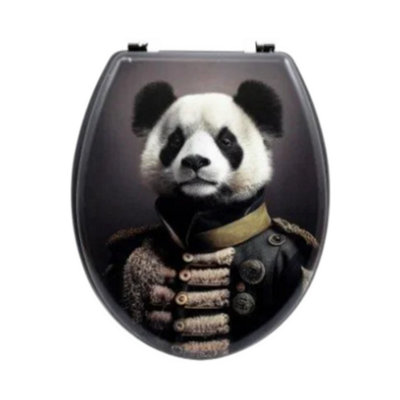 RTS Panda Animal Mdf Wood Toilet Seat from B&Q