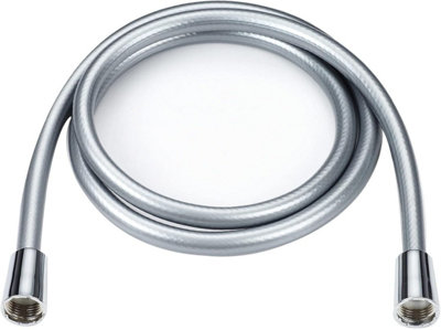 Unknown Pvc Flexible Silver Shower Hose 1.5M from B&Q