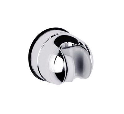Shower Head Holder BracketChromeSuction Cup No Screws from B&Q
