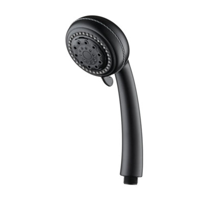 Black 3 Mode Shower Spray HandsetShower Head from B&Q