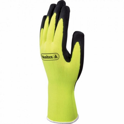 Venitex Unisex Apollon Ppe Breathable Hi-Vis Gloves from B&Q