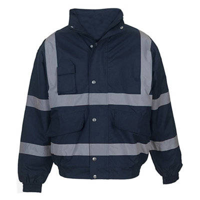  - Yoko Mens Hi-Vis Bomber Jacket Quality Product