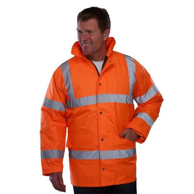 Yoko Mens Hi-Vis Road Safety Jacket from B&Q