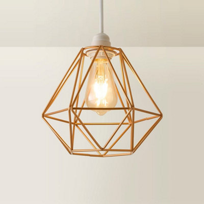 Valuelights Diablo Copper Ceiling Shade And Bulb (D)21Cm from B&Q
