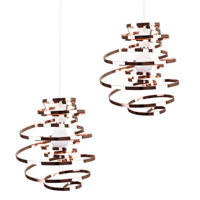 Valuelights Bensson Copper Ceiling Shade And Bulb (D)30Cm from B&Q