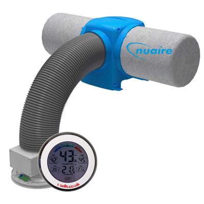 Nuaire Drimaster Eco Heat Condensation Control Piv Bundle For Lofts With Hygrometer from B&Q