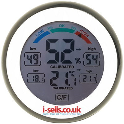 I-Sells Digital Hygrometer & Thermometer