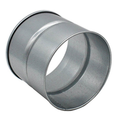 I-Sells Metal Ducting Connector 125mm / 5 Inch Female Coupling from B&Q