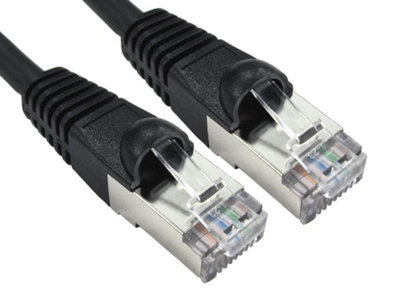 B&Q -  Pro SignalCat6A Lszh Ethernet Patch Lead1M Black