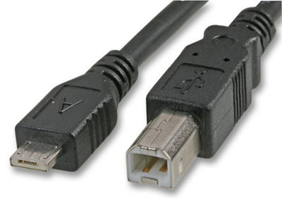 B&Q -  Pro SignalUsb 2.0 B To Micro Usb A Male To Male Lead1.8M