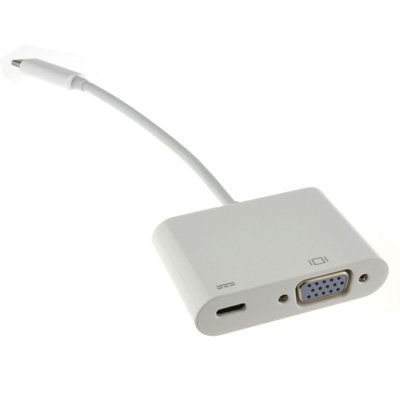 Kenable Usb 3.1 Type C Plug To 15 Pin Vga Alt-Mode + Pd Type C Socket Adapter from B&Q
