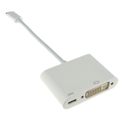 Kenable Usb 3.1 Type C Plug To Dvi 24 + 5 Alt-Mode + Pd Type C Socket Adapter from B&Q
