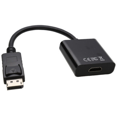 Kenable Displayport Male Plug To Hdmi Female Socket Converter Adapter 15Cm from B&Q