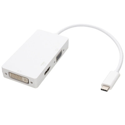 Kenable Usb 3.1 Type C To Hdmi 4K 15 Pin Vga & Dvi 24+5 Adapter 15Cm from B&Q