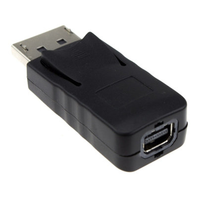 B&Q -  Mini Displayport Socket To Displayport Male Video Converter Adapter