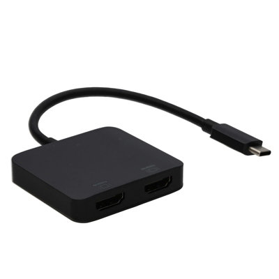 Kenable Usb Type C To Dual Hdmi Displays Mst Adapter 4K 60Hz Hdr 2 X Monitors Tvs from B&Q