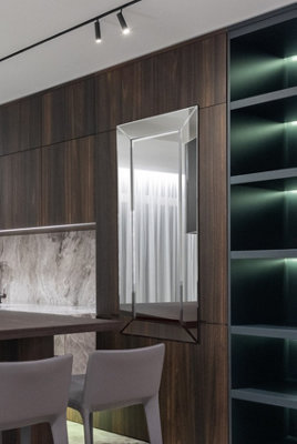Mirroroutlet Horsley All Glass Modern Dress Mirror 120 X 48 Cm from B&Q