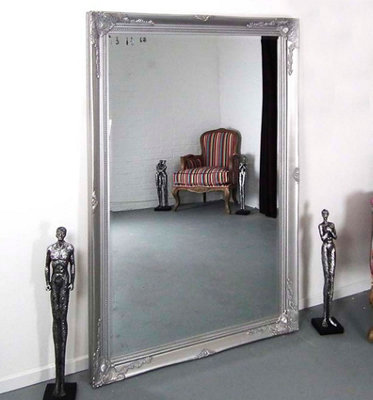 Mirroroutlet Buxton Silver Leaner Mirror 170 X 109Cm from B&Q