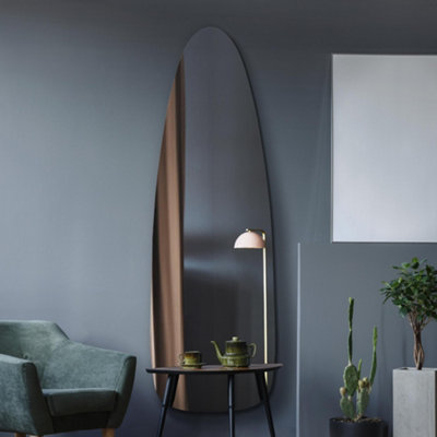 Mirroroutlet The Lacuna Frameless Pond Wall Mirror 180Cm X 60Cm from B&Q
