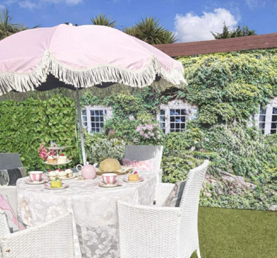 Mural Gardens English Cottage Waterproof Garden Mural Outside Wall Decor For Fence And Patio Wall W300Cm X H180Cm, from B&Q