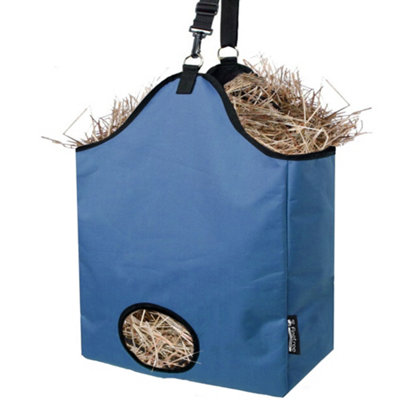 Finetree Large Slow Feed Hay Bag Feeding Hole Net For Horse Trickle Feed Pony Horses from B&Q