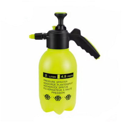 Finetree 2L Garden Hand Pump Sprayer Portable Pressure Spray Bottle Water Weed Chemical from B&Q