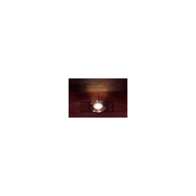 B&Q -  Luminosa Pathlux Outdoor Led Coastal Ground Uplight Ip67 800Lm 10.2W 3000K 35 Deg Beam Angle