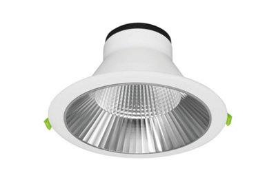 Luminosa Lighting Luminosa Recess Plus 200mm Cutout 35W 4200Lm 120Lm/w Cct Adjustable 3000/4000K 55 Beam Ip54 Without Driver from B&Q