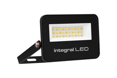 Luminosa Lighting Luminosa Super Slim 2 Floodlight Ip67 1000Lm 10W Tuya 3000/4000/6500K 120Deg. Non Dimmable 100Lm/w Black from B&Q