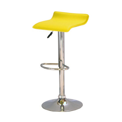 Garpon Bar Stool Yellow (Sold In Pairs) from B&Q