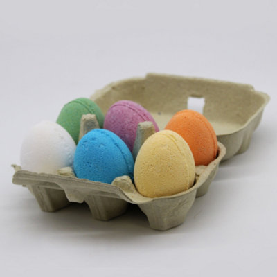 Serenityy 6 Cherry Bath Eggs In A TrayPack Of Egg-Shaped Bath Eggs For ChildrenParties And Gifts from B&Q