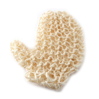 Serenityy Sisal Sponge And Scrub Exfoliating GloveNatural BeigePack Of 1 from B&Q