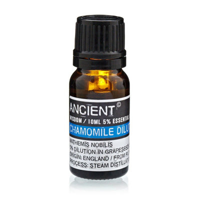 Serenityy 10 Ml Roman Chamomile (Anthemis Nobilis) 100% Pure Essential OilAmber Dropper Bottle from B&Q
